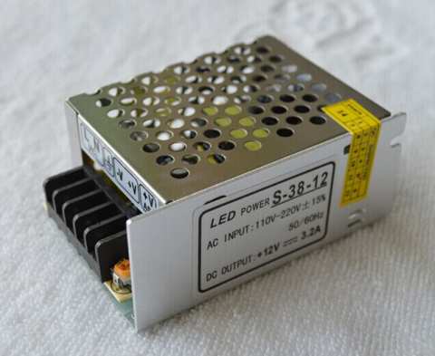 38w metal power supply