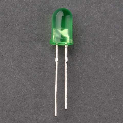 5mm green diffused