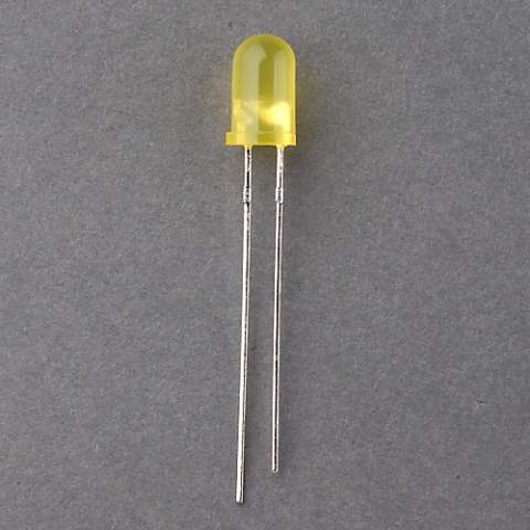 5mm yellow diffused