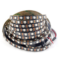 Digital LED Strips WS2812B 60LEDs/m Black PCB